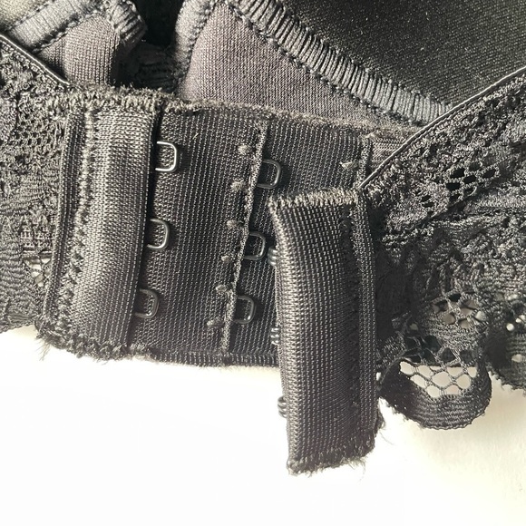 BALI Size S/P Comfort Revolution Lace Desire Shaping Wireless Bra DF6591 Black - Picture 13 of 14